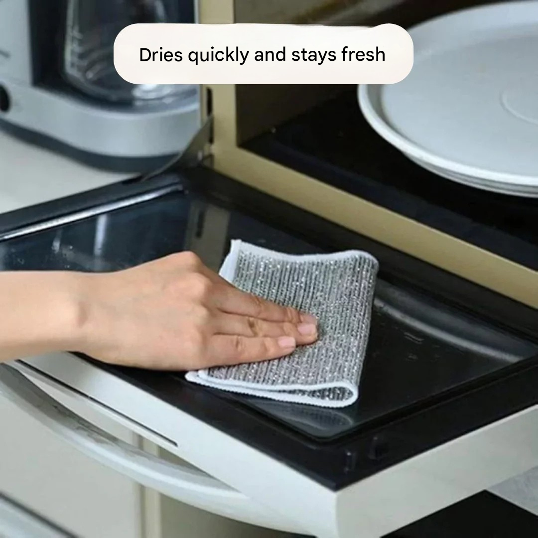 LumeMesh™ — Scratch-Free Shine That Makes Cleaning Feel Like Magic