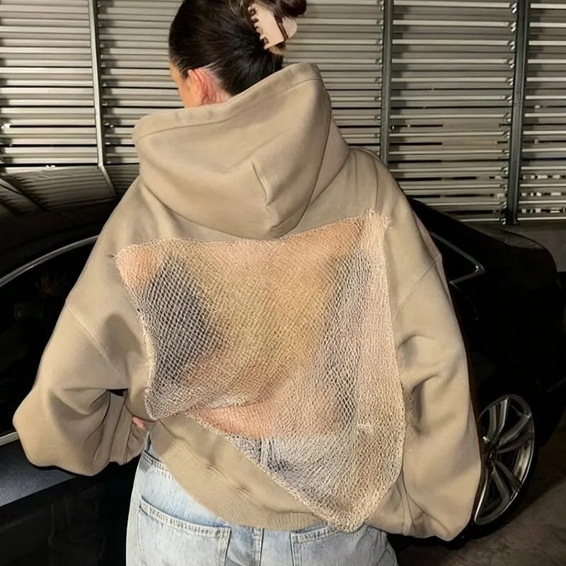 AuraVibe™ Hoodie — Spark Your Confidence with Cozy Warmth and Striking Backless Style