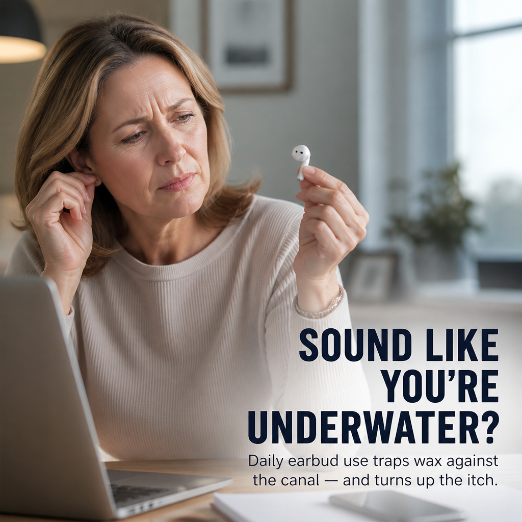 SereniSoothe™ — Loosen Tough Earwax and Quickly Clear That Blocked, Muted Sensation