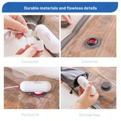 AeroPulse™ — Instantly Create More Space and Travel Light Without the Stress