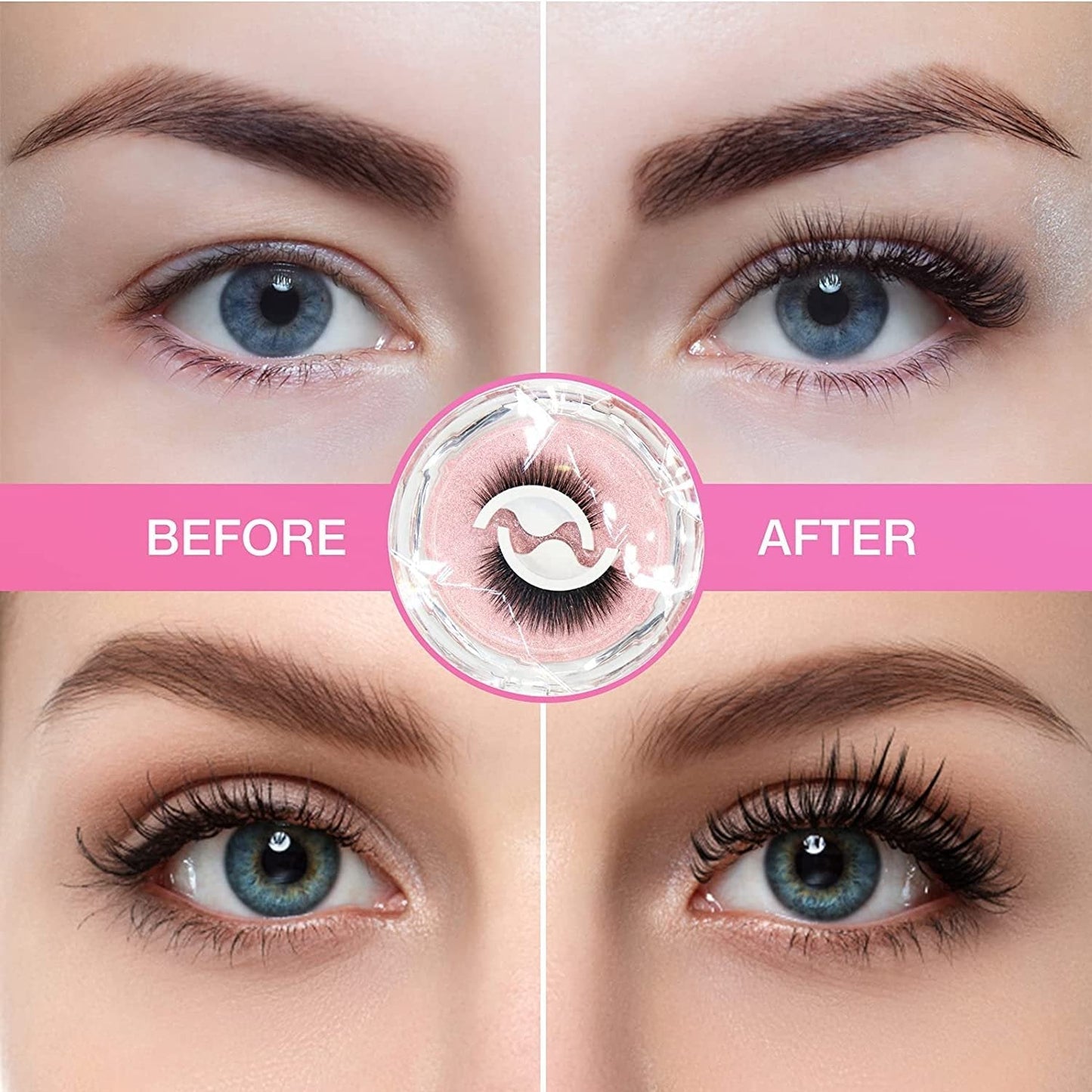Durable soft reusable bonded lashes