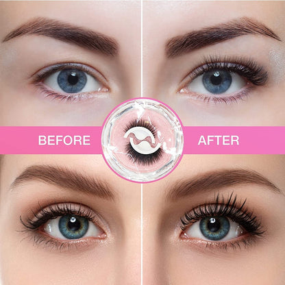 Durable soft reusable bonded lashes