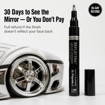 Reflectra™ — Real Liquid Chrome Paint That Dries To A Mirror Finish