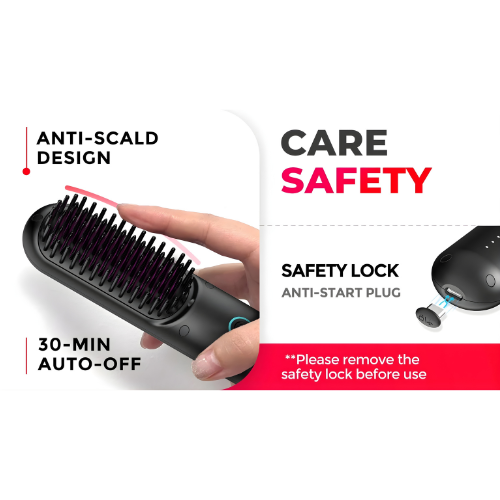 VelaShine™ Heat Brush — Transform Your Hair Into Silky, Stunning Confidence Every Day