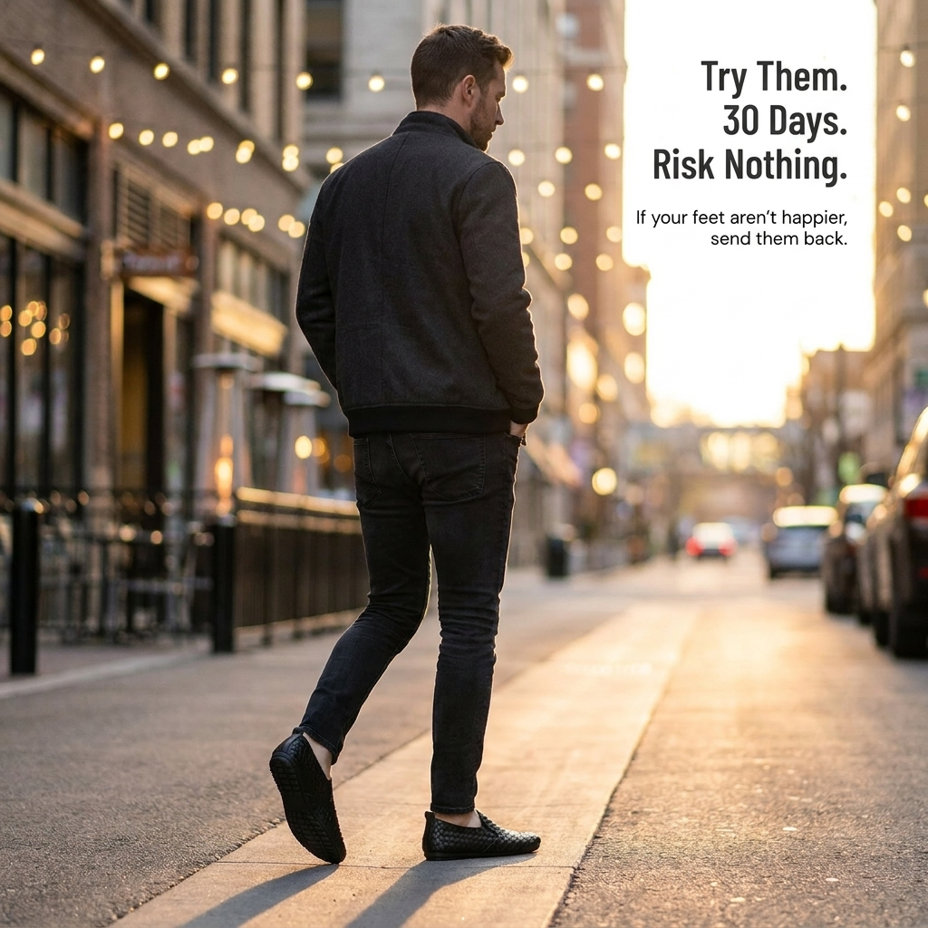 SlipStream™ — Slide Into Loafers That Match Jeans, Chinos & Joggers