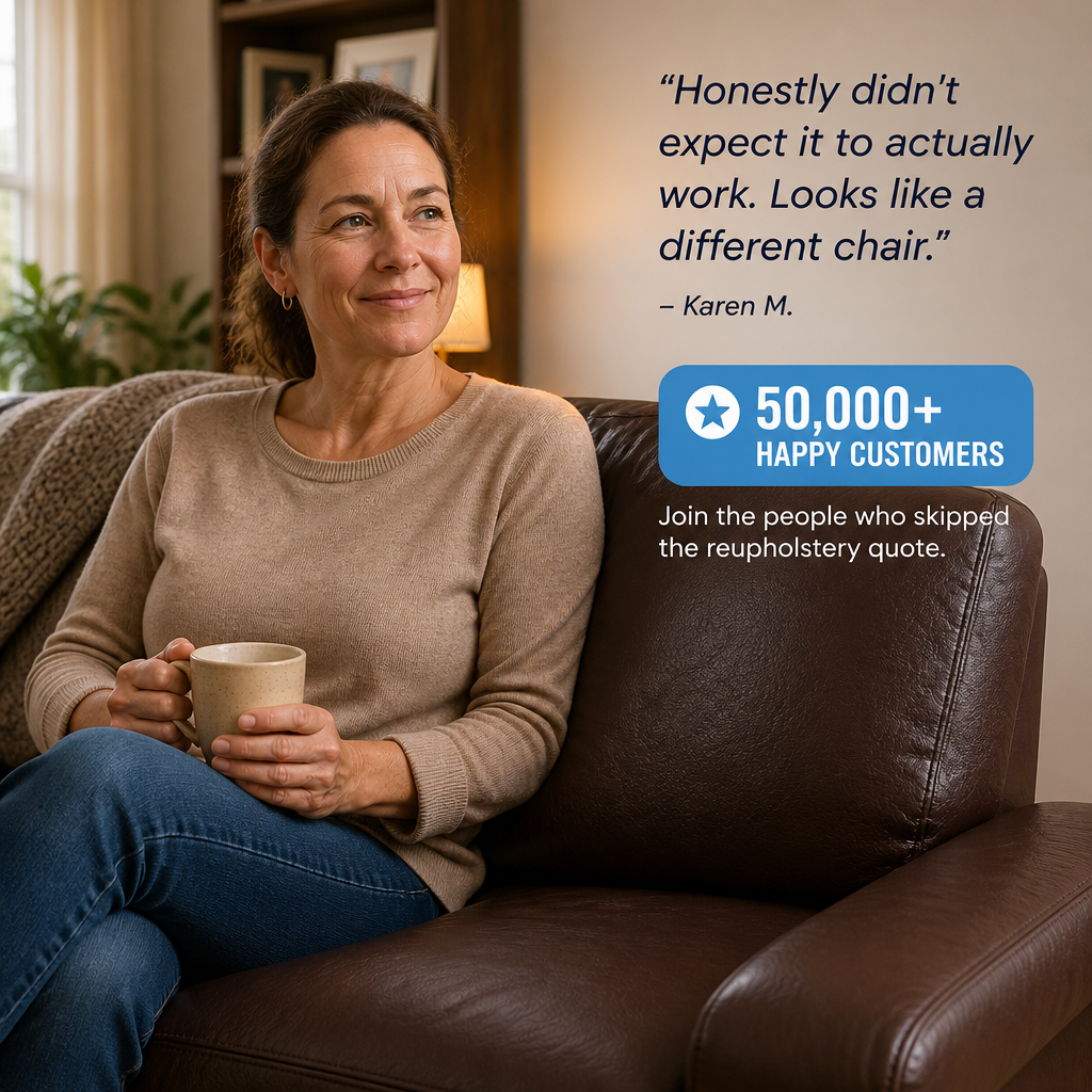 PatchPerfect™ — Conceal Peeling Sofas, Faded Car Seats & Cracked Leather Fast