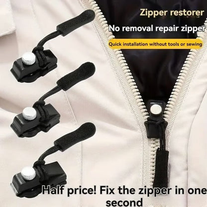 SwiftZip™ — Bring Your Zippers Back to Life Instantly, No Sweat Needed