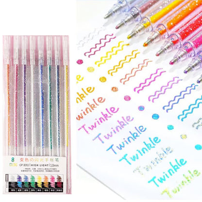 LumaScript™ Gel Pens — Unleash Vivid, Smudge-Free Masterpieces with Every Stroke