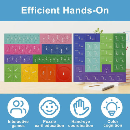 LumoLearn™ Fraction Magnet Set — Ignite Your Child’s Joyful Mastery of Fractions and Unstoppable Confidence
