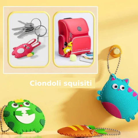 Mini-Sewer | Children's Fun Sewing Kit Featuring Animals