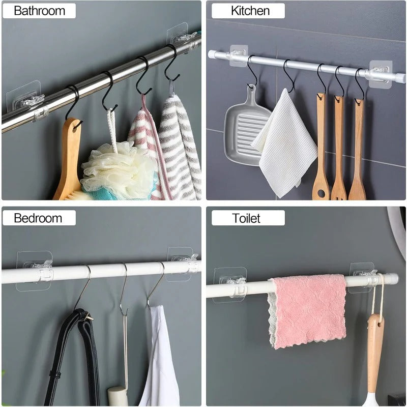 GripNest™ — Hang Perfect Curtains Fast Without Drills or Wall Damage