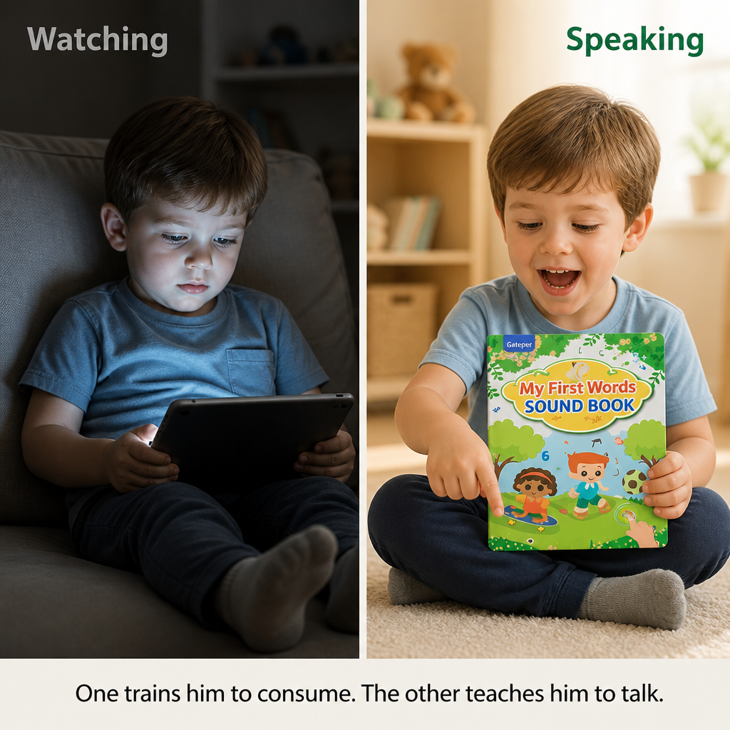 SparkSpeak™ — Have Your Toddler Speaking Real English Words Without Needing Another Tablet