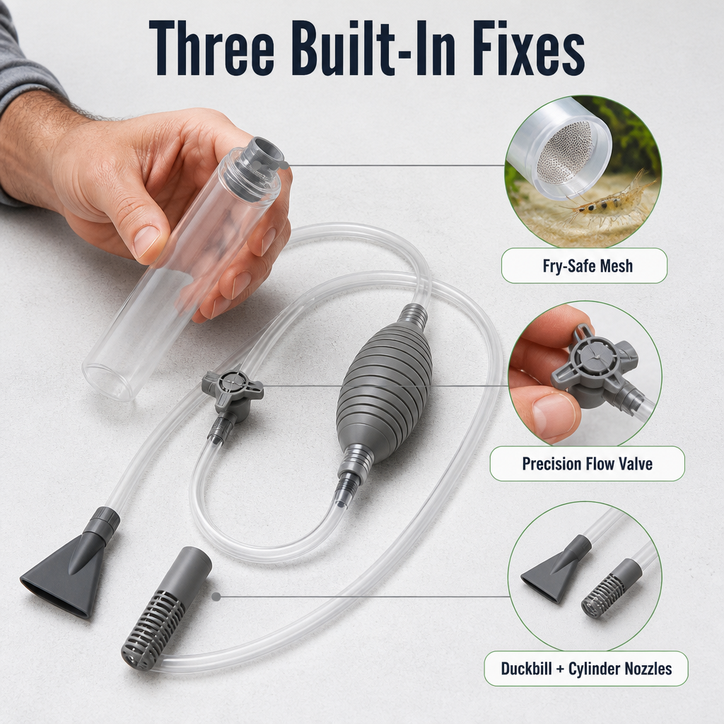 Flexora™ — Empty Your Tank in 5 Minutes Without Bending or Mouth-Priming