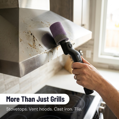 TurboGrillPro™ — Whirl Away Stubborn Grease Fast, No Scrubbing Needed