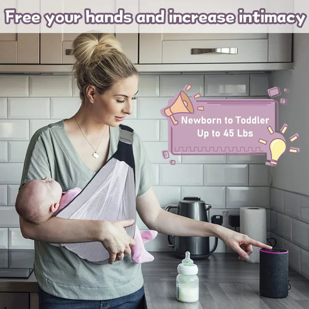 VioraNest™ Sling — Enjoy Pain-Free Carrying and Unbreakable Baby Bonds All Day Long