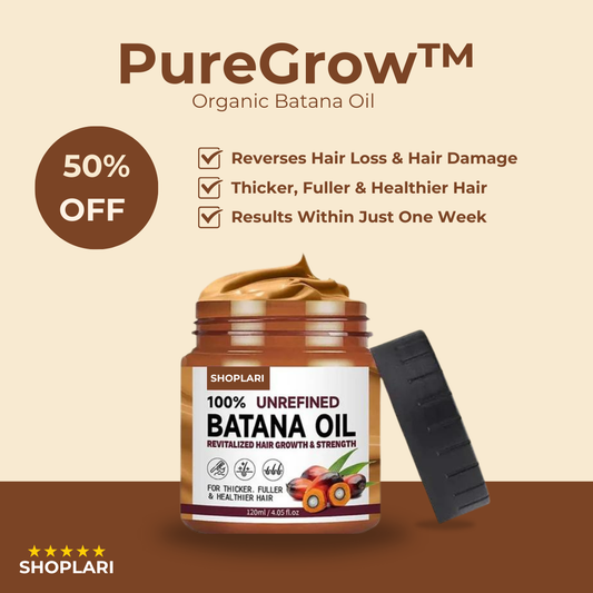 PureGrow™ — Stop Hair Loss, Grow Fuller Hair | 50% Off
