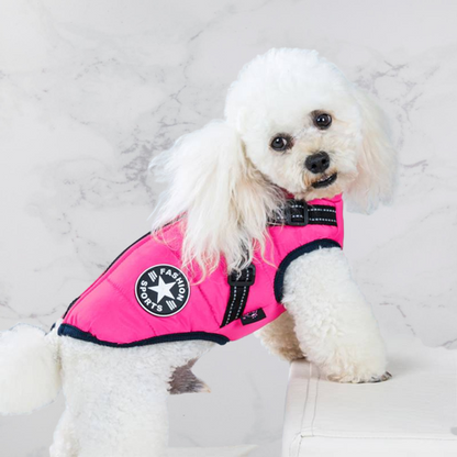 BraveTail™ Weather Jacket — Wrap Your Dog in Cozy Warmth and Effortless Control, Rain or Shine