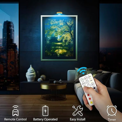 Brillanta™ — Ignite Your Walls with Colorful, Magnetic Art Lighting Magic