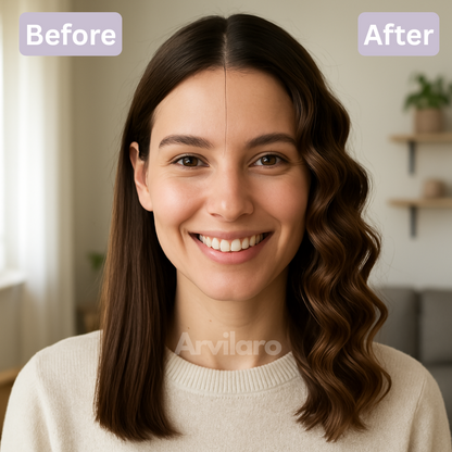 WaveAura™ Styler — Effortless, Frizz-Free Waves That Shine with Healthy Glow