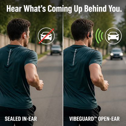 PulseWave™ Open-Ear Wireless Earbuds — Freedom to Feel Every Beat and Stay Safe on Every Run