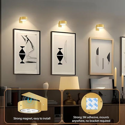 Brillanta™ — Ignite Your Walls with Colorful, Magnetic Art Lighting Magic