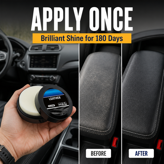 LustraHide™ — Restore Cracked, Dull Leather and Seal in Shine for 180 Days