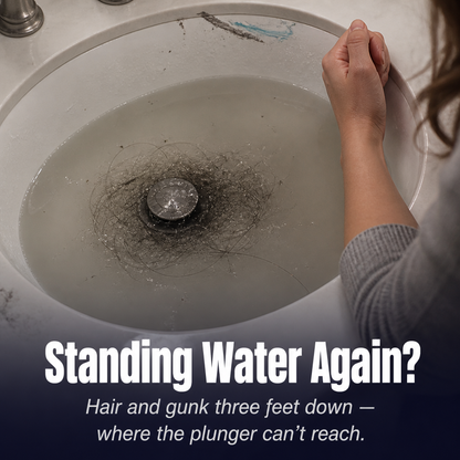 VitaFlow™ Drain Rescue — Dissolve Stubborn Blockages Fast Without Damaging Your Pipes