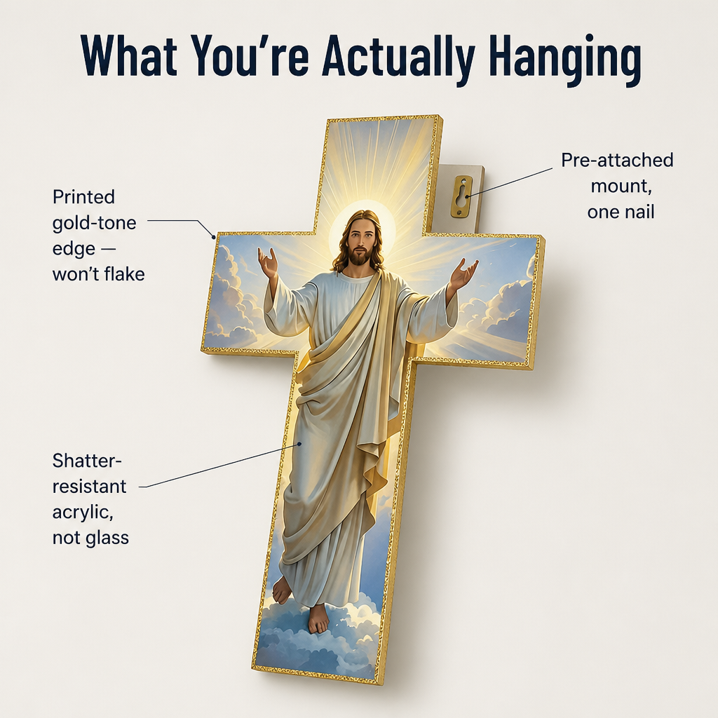 LuminaFaith™ — Hang a Daily Hope Reminder on Your Wall in Minutes