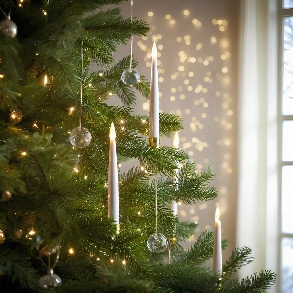 LuminiqueFlame™ — Fill Your Holidays with Safe, Captivating Candlelight Magic