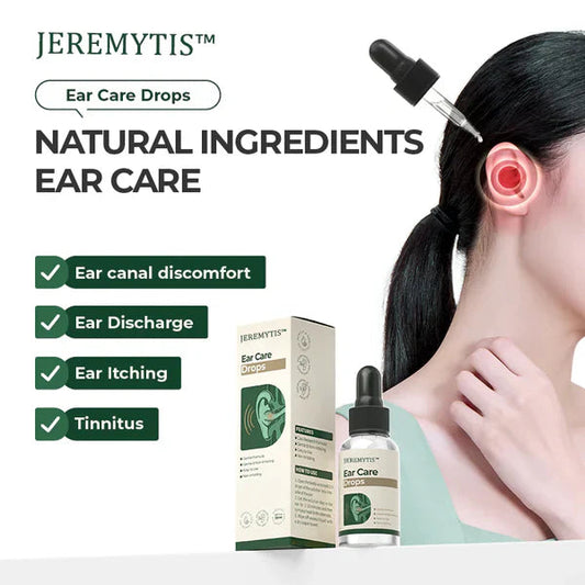 JEREMYTIS™ Ear Care with Natural Ingredients - Soothing Comfort for Tinnitus, Itching, and Ear Discomfort 🌿👂