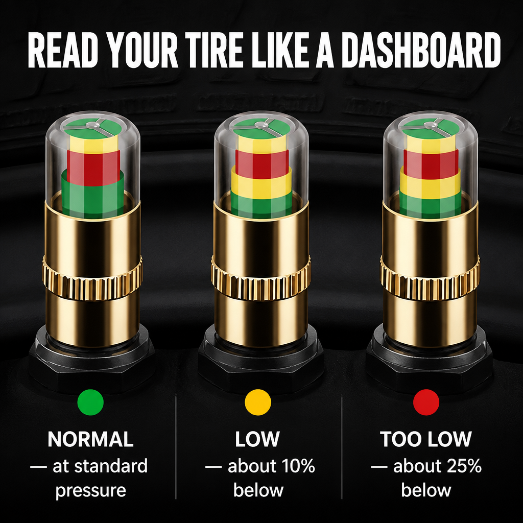 VeloGuard™ — Spot Low Tire Pressure Instantly Before Every Ride