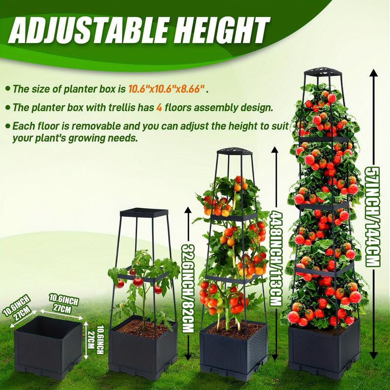 SkyRise Stand™ — Transform Cramped Spaces into Towering Gardens That Thrive Effortlessly