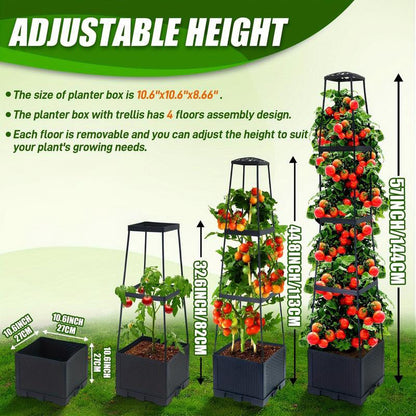SkyRise Stand™ — Transform Cramped Spaces into Towering Gardens That Thrive Effortlessly