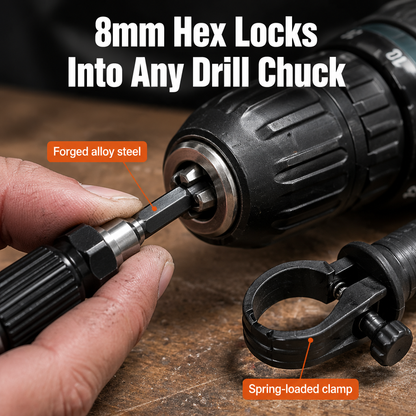 IronCladGrip™ — Turn Your Drill into a Precision Riveting Machine for Perfect, Rock-Steady Results Every Time