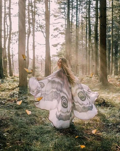 Mystical Cape with Moth Wings