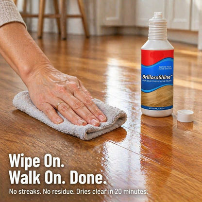 BrilloraShine™ — Restore Scratched, Faded Floors to Showroom Glow in Minutes