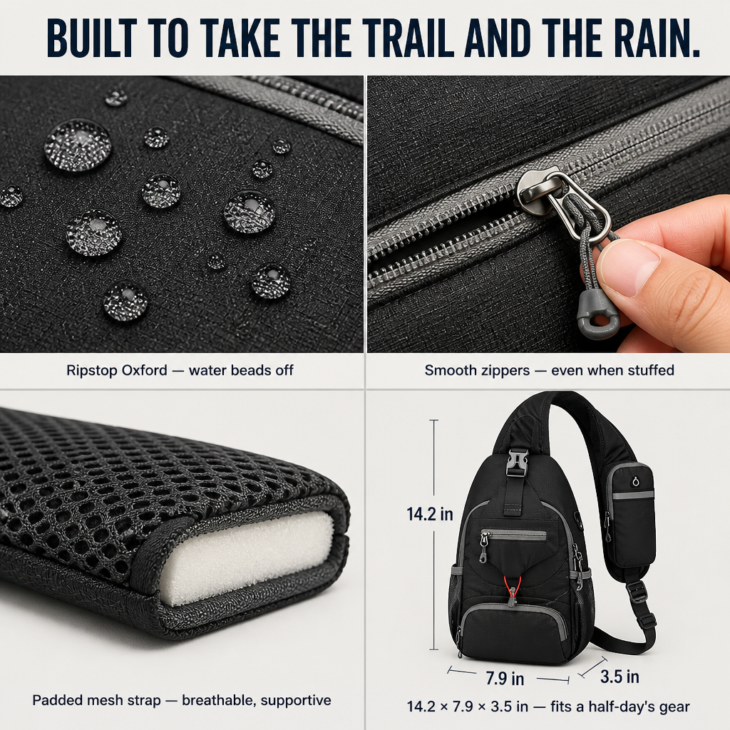 SmartPack™ — Hold Your Phone, Wallet & Water Bottle Minus the Backpack Baggage
