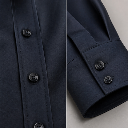 VulcanTherm™ – Slim-Cut Fleece-Lined Shirt Featuring Brushstroke Design