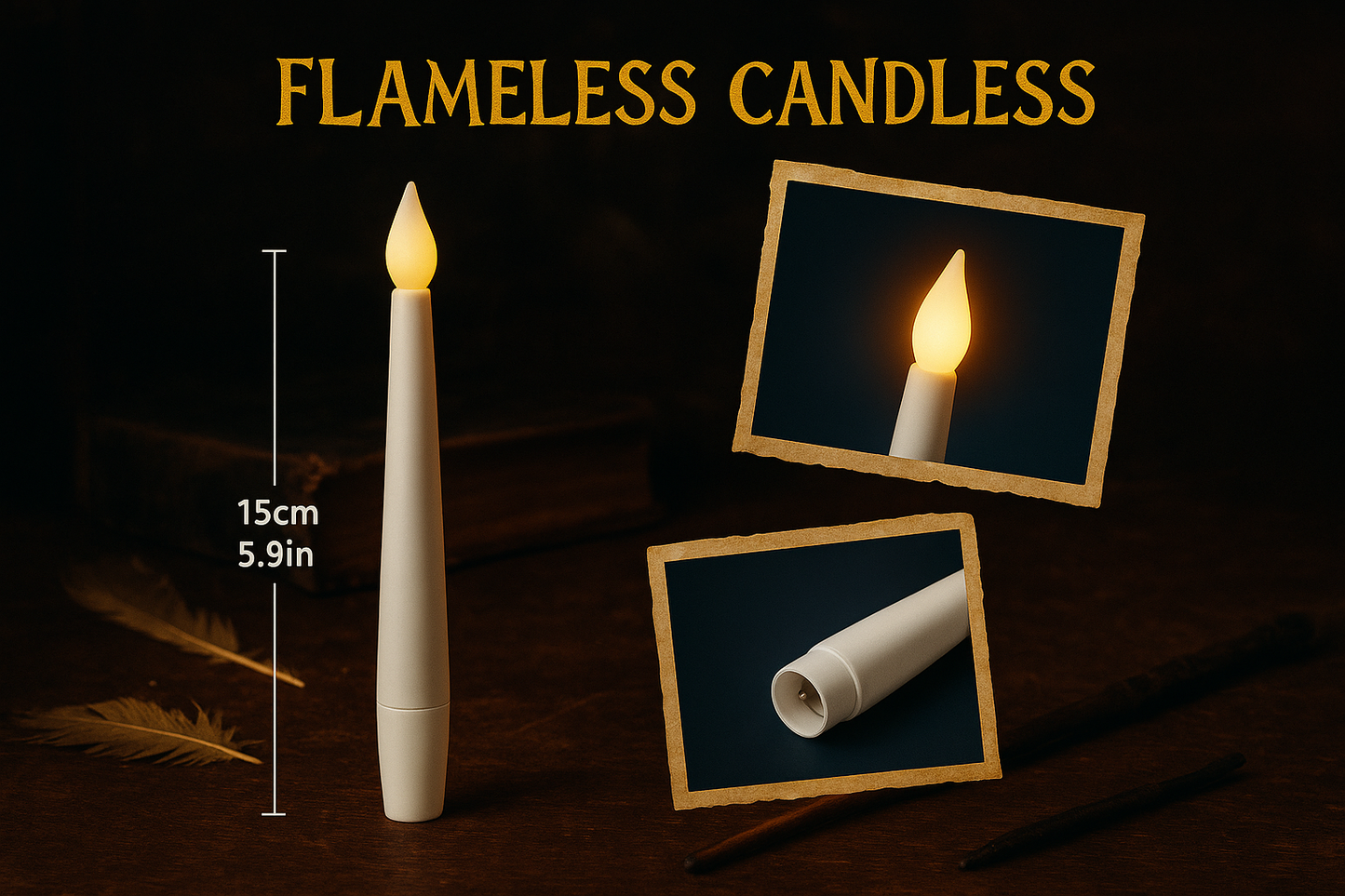 LuminaFloat™ — Captivate Every Room with Safe, Spellbinding Glow