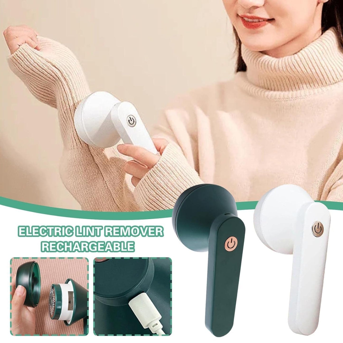 FuzzAway™ USB Lint Remover — Revive Your Wardrobe Instantly for Flawless, Confidence-Boosting Style