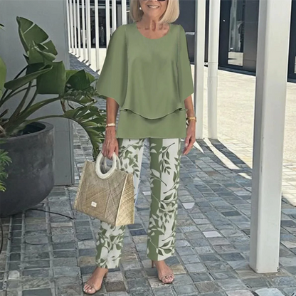 SereniChic™ Printed Set — Embrace Freedom and Flawless Style That Moves With You