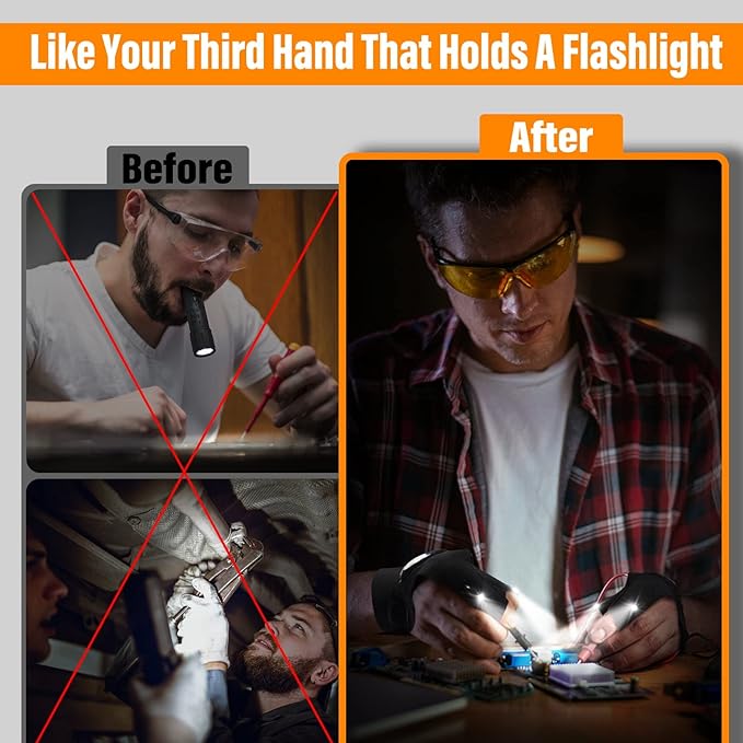 BrightHands™ — Illuminate Work Instantly, Hands-Free | 50% Off