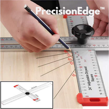 PrecisionEdge™ | Precision Angle Ruler – Ideal for Exact Measurements and Cutting