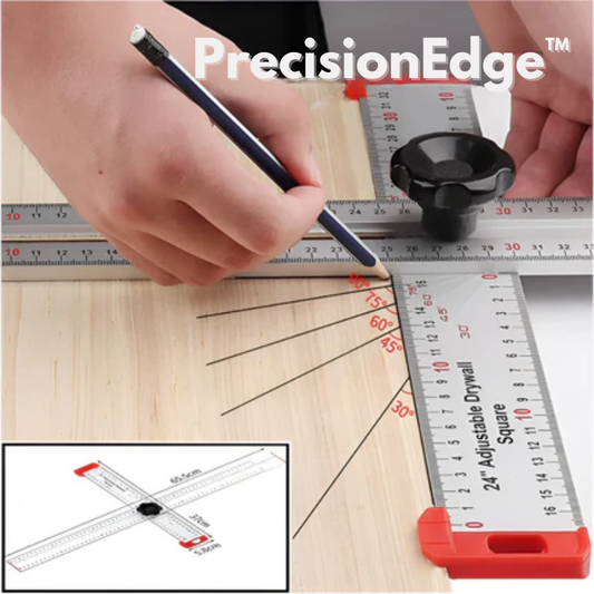 PrecisionEdge™ | Precision Angle Ruler – Ideal for Exact Measurements and Cutting
