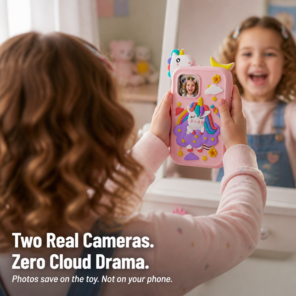 ImaginoPlay™ — Give Them a Phone Minus the Screen-Time Worries and Repair Costs