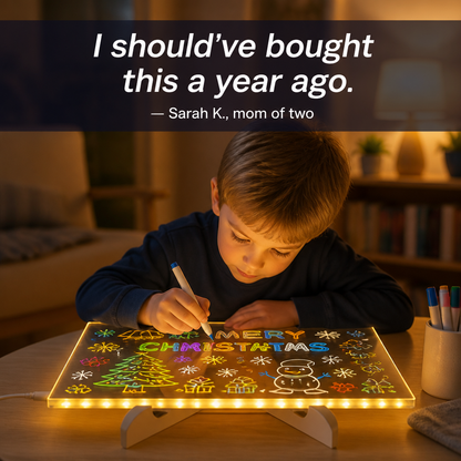 LumaSpark™ — Illuminate Their Creations and Take Them Off the Screen