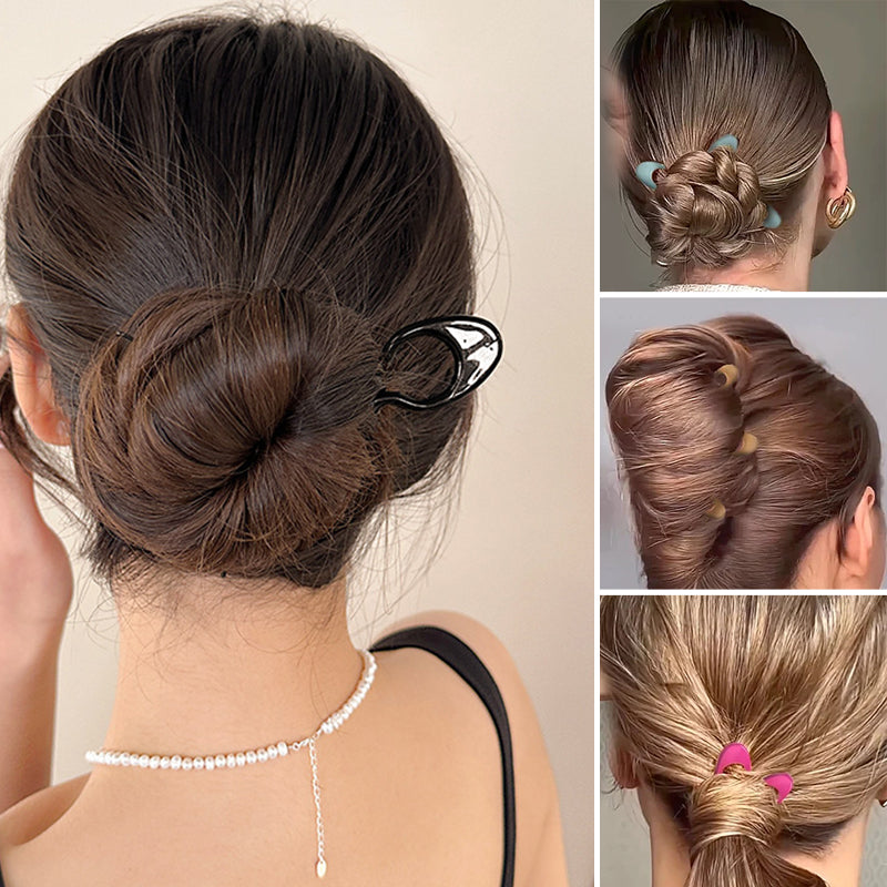 GlowLock™ Hairpins — Effortless All-Day Hold for Stunning, Pain-Free Hairstyles