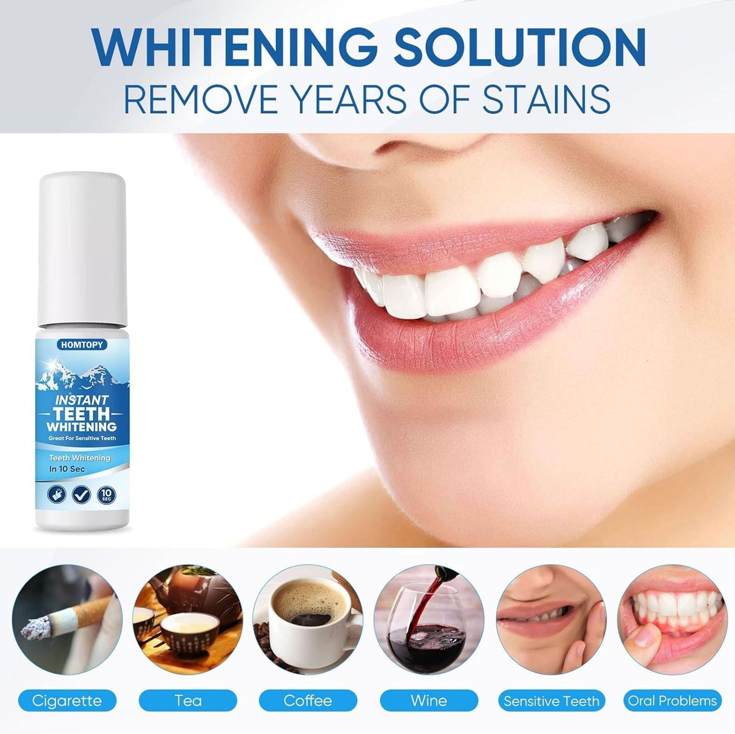 GlowLuxe™ Whitening Elixir — Unleash Your Brighter, Sensitivity-Free Smile That Commands Attention