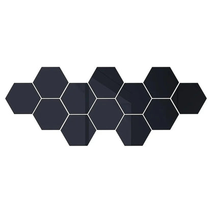 Hexmirror™ | Hexagon-Shaped Mirror Wall Sticker | 50% OFF