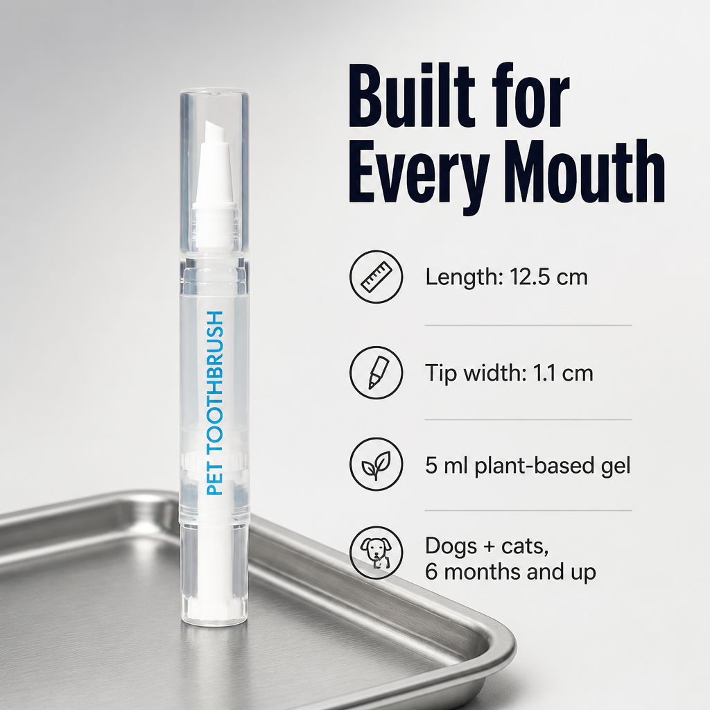 SmilePaw™ — Stop the Brushing Struggle and Remove Tartar in Just 30 Seconds a Day